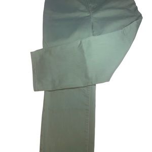 Talbots/size 12/straight crop/olive green pants